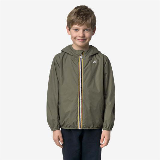 P. JAKE PLUS.2 DOUBLE - Vestes - Court - Garçon - GREEN-LIME JACQUARD-Green Lichen-Green Dk Lime