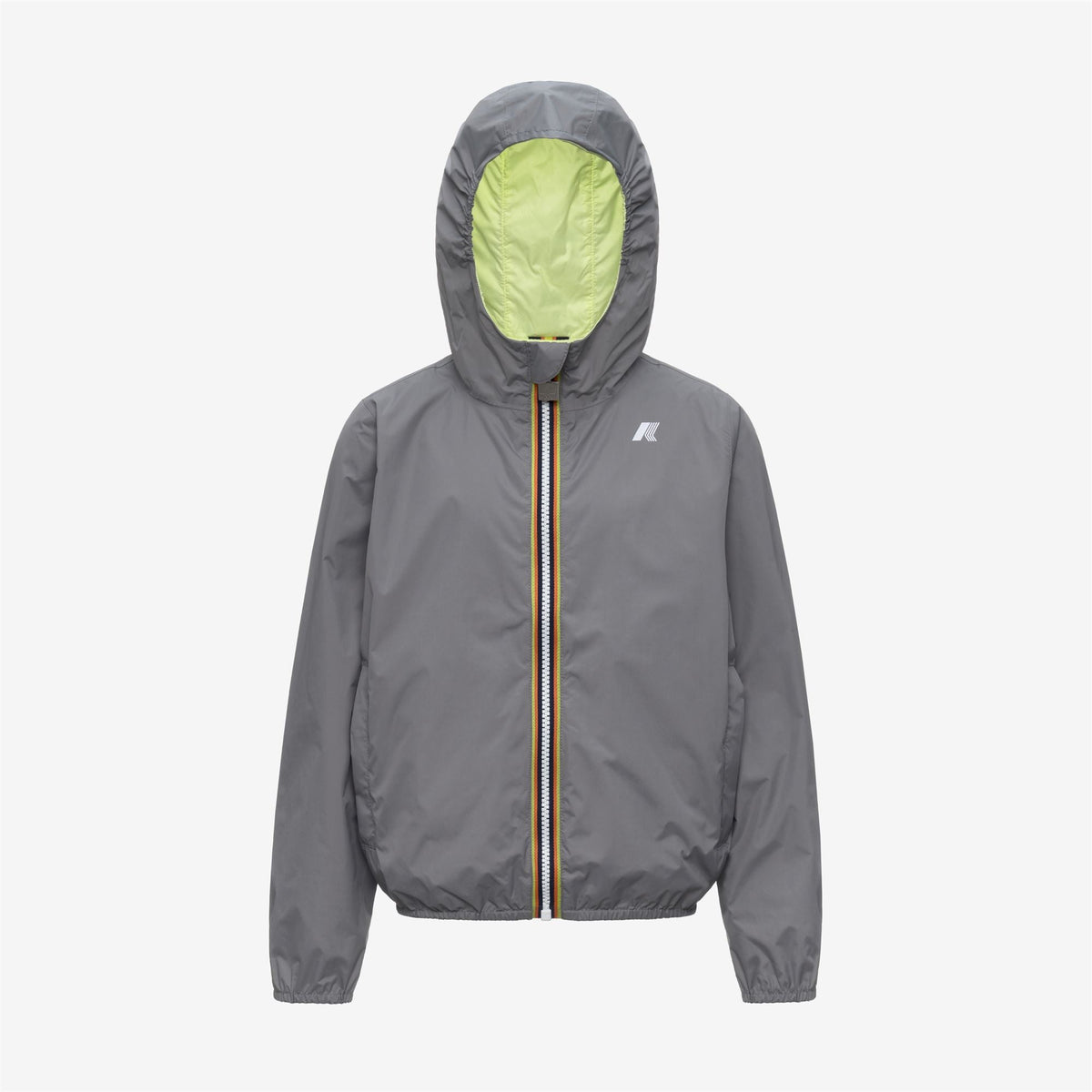P. JAKE PLUS.2 DOUBLE - Vestes - Court - Garçon - Grey Frost-Yellow Lime