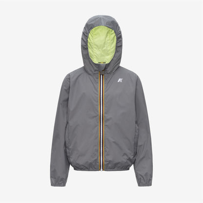 P. JAKE PLUS.2 DOUBLE - Vestes - Court - Garçon - Grey Frost-Yellow Lime