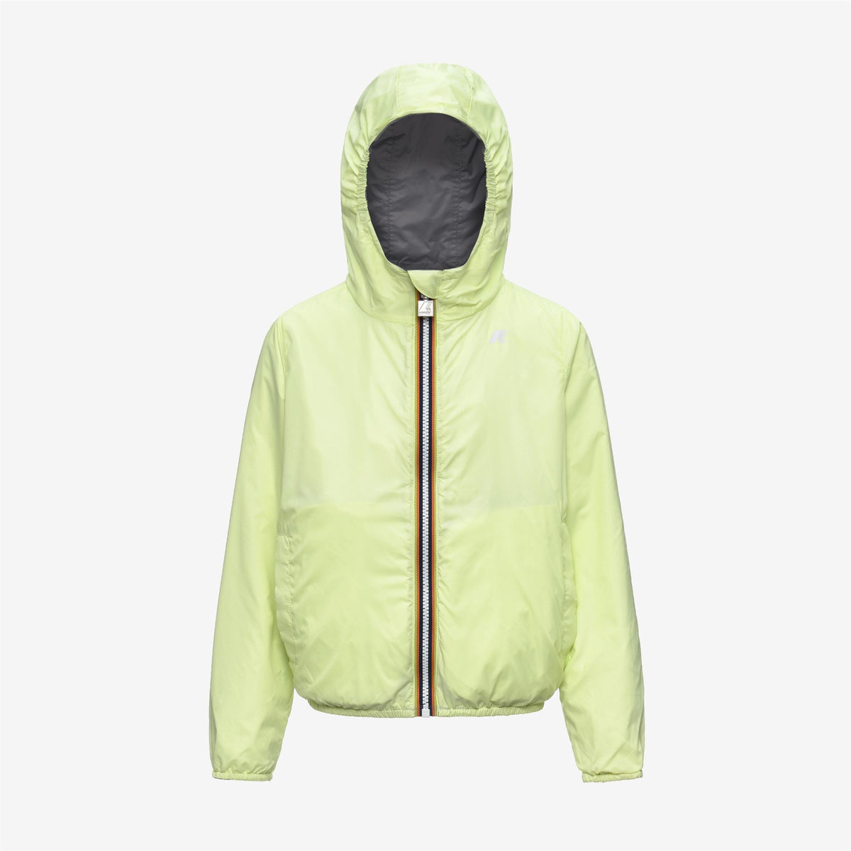 P. JAKE PLUS.2 DOUBLE - Vestes - Court - Garçon - Grey Frost-Yellow Lime