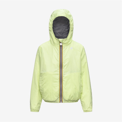 P. JAKE PLUS.2 DOUBLE - Vestes - Court - Garçon - Grey Frost-Yellow Lime