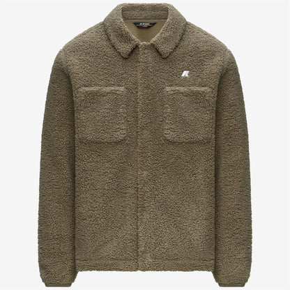 CAMERON SHERPA POLAR - Polaire - Veste - Homme - Green Army-Green Army