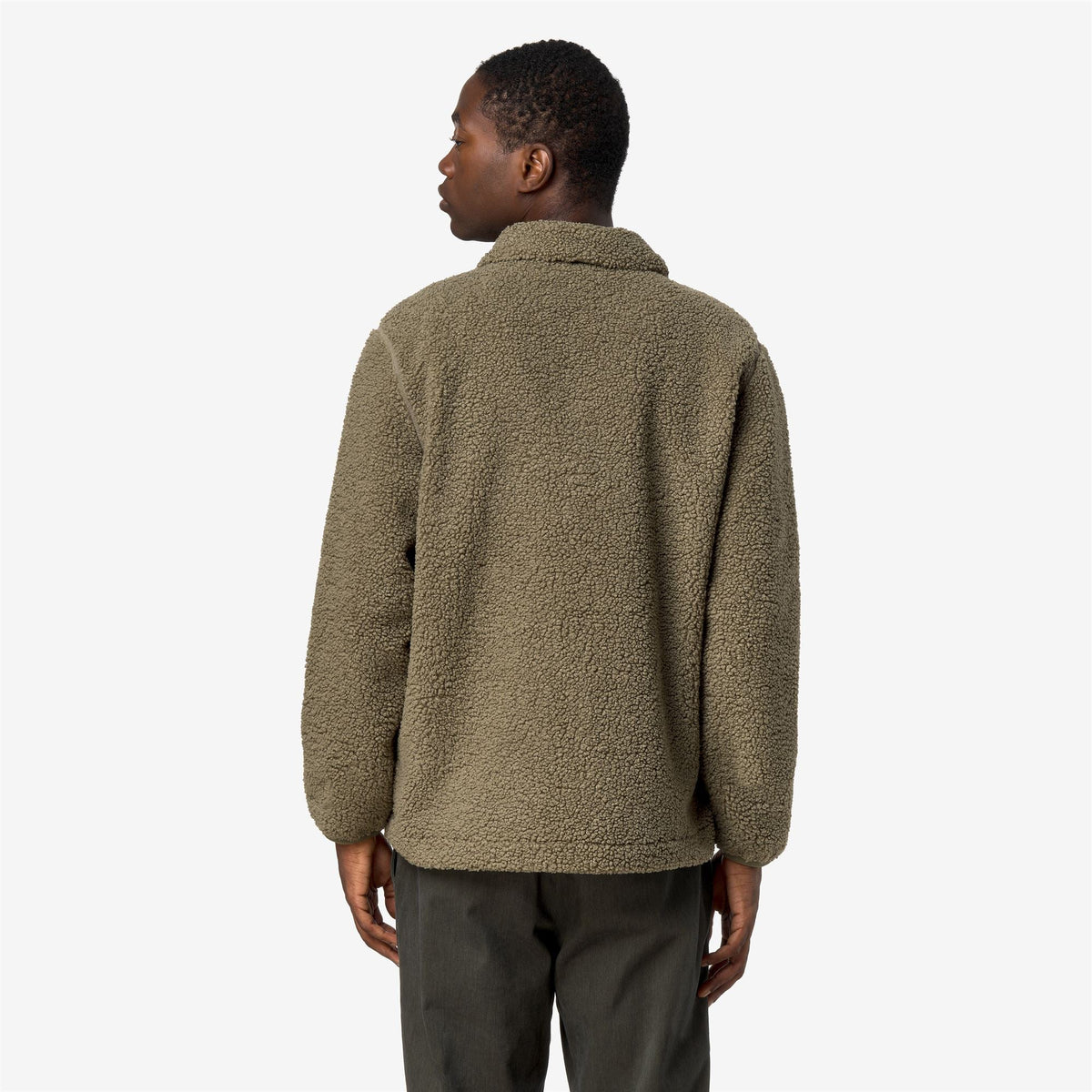 CAMERON SHERPA POLAR - Polaire - Veste - Homme - Green Army-Green Army