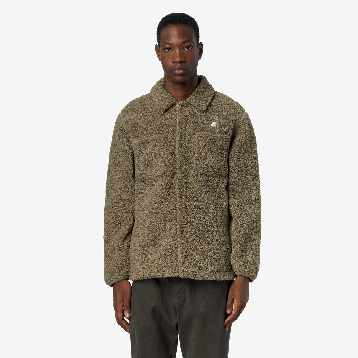 CAMERON SHERPA POLAR - Polaire - Veste - Homme - Green Army-Green Army