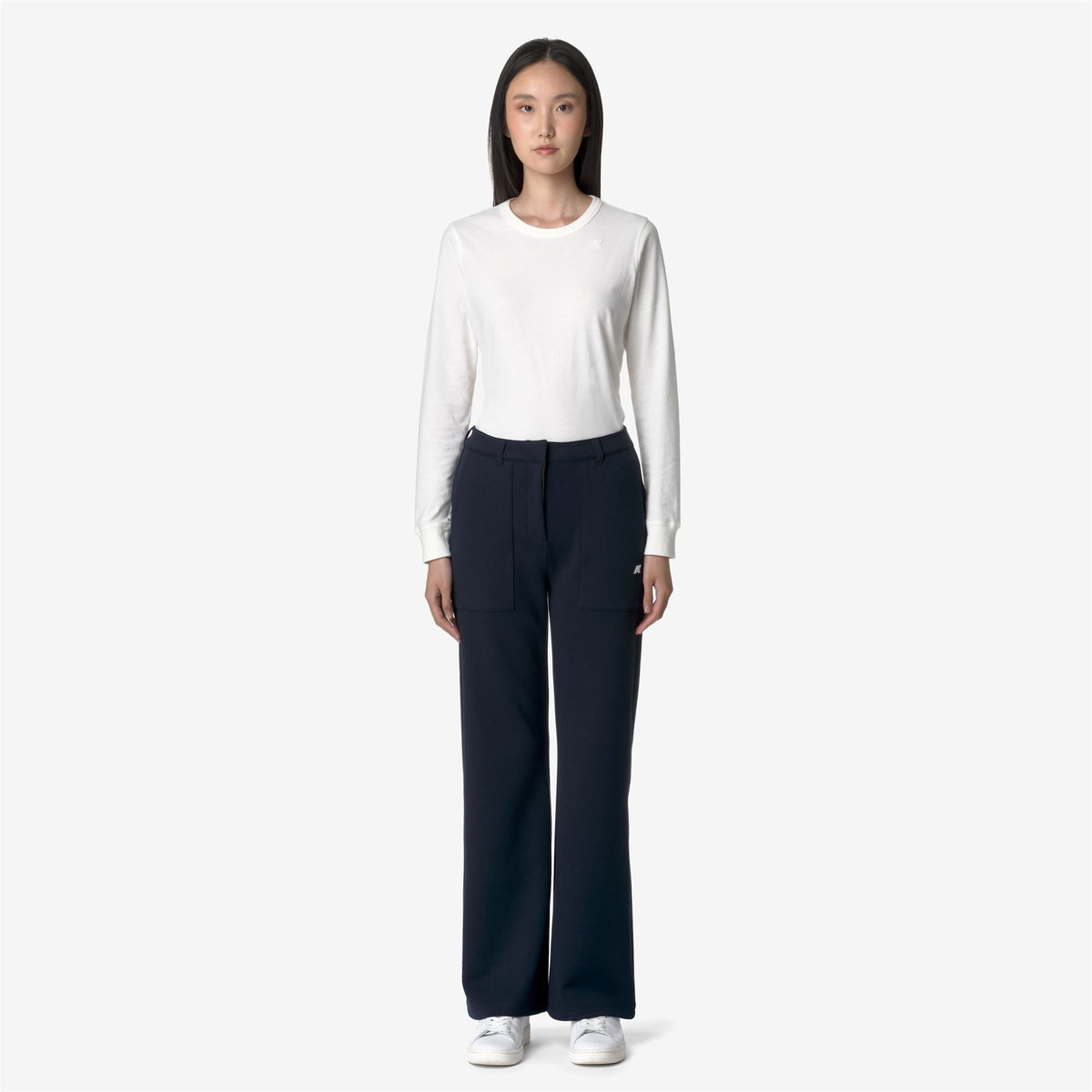 JANINNE LIGHT SPACER - Pantalon - Pantalons de sport - Femme - Blue Depth