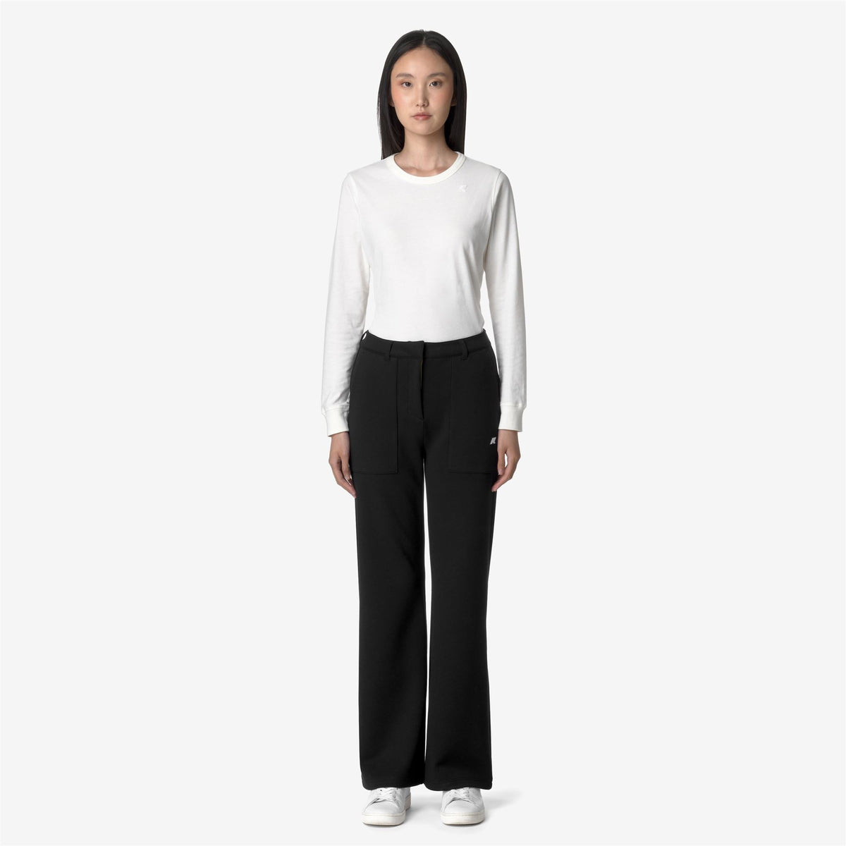 JANINNE LIGHT SPACER - Pantalon - Pantalons de sport - Femme - Black Pure