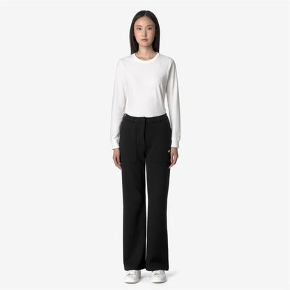 JANINNE LIGHT SPACER - Pantalon - Pantalons de sport - Femme - Black Pure