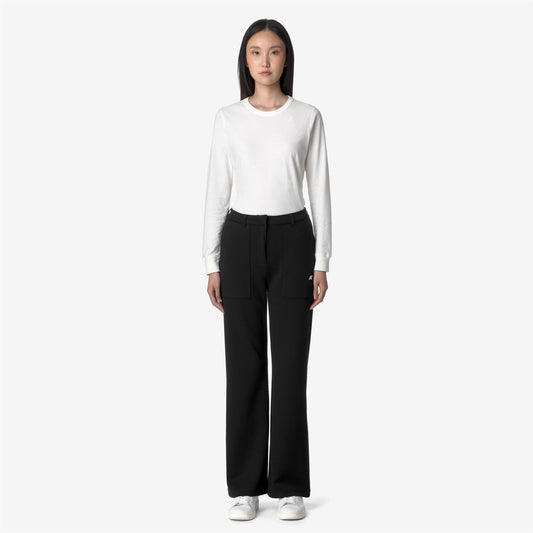 JANINNE LIGHT SPACER - Pantalon - Pantalons de sport - Femme - Black Pure