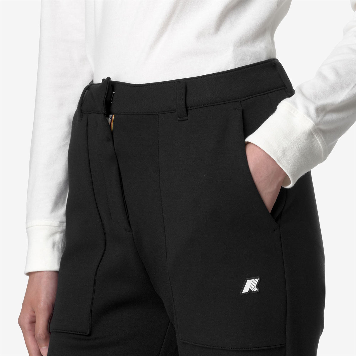 JANINNE LIGHT SPACER - Pantalon - Pantalons de sport - Femme - Black Pure
