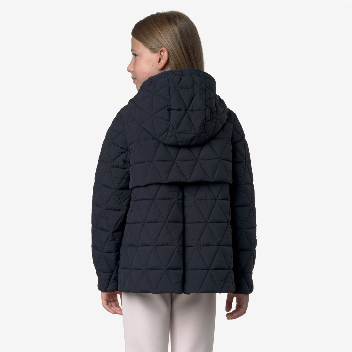 P. MADLAINE DIAMOND QUILTED WARM - Vestes - Court - Fille - Blue Depth