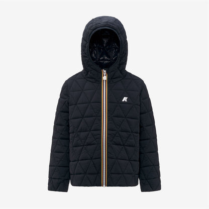 P. MADLAINE DIAMOND QUILTED WARM - Vestes - Court - Fille - Blue Depth