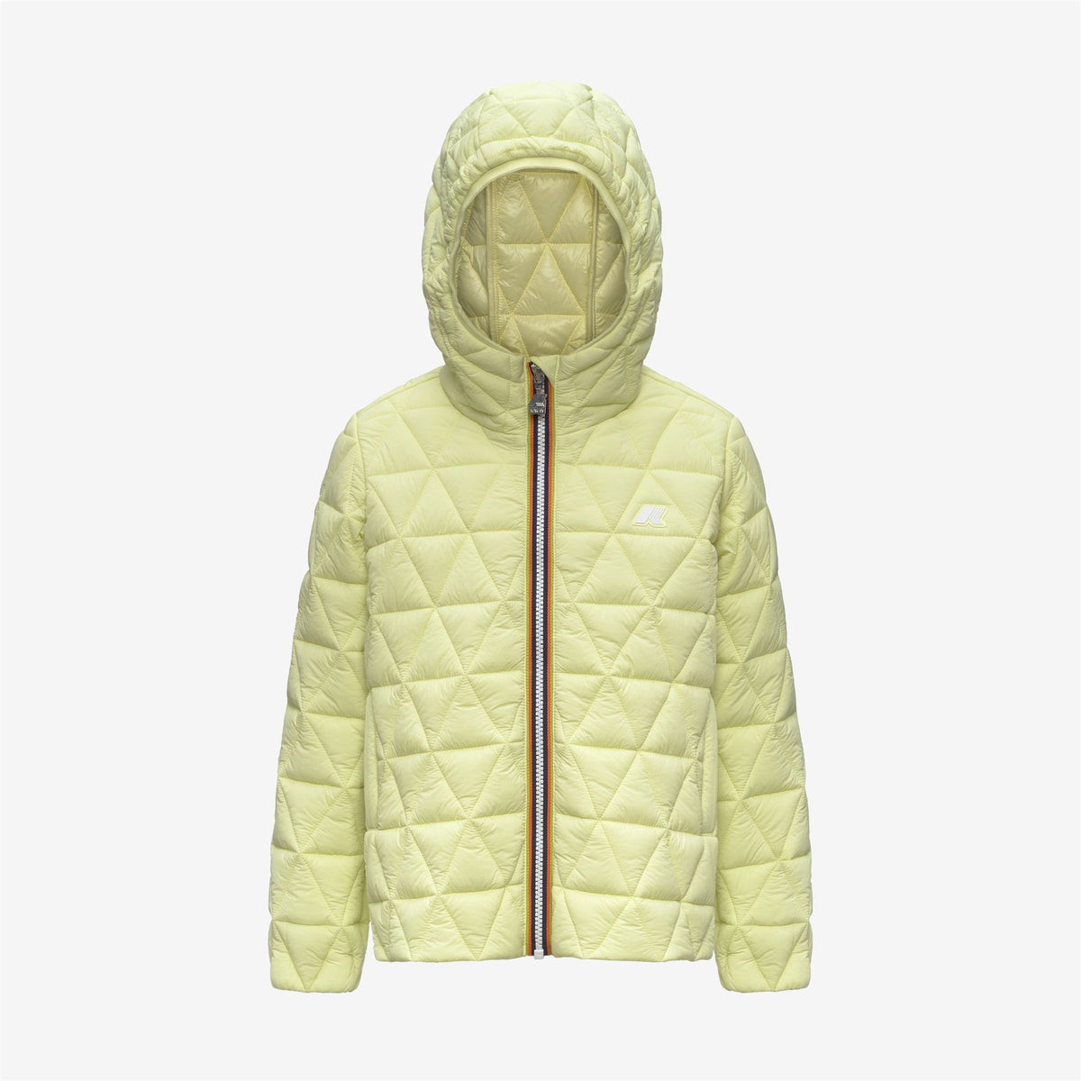 P. MADLAINE DIAMOND QUILTED WARM - Vestes - Court - Fille - Yellow Lime