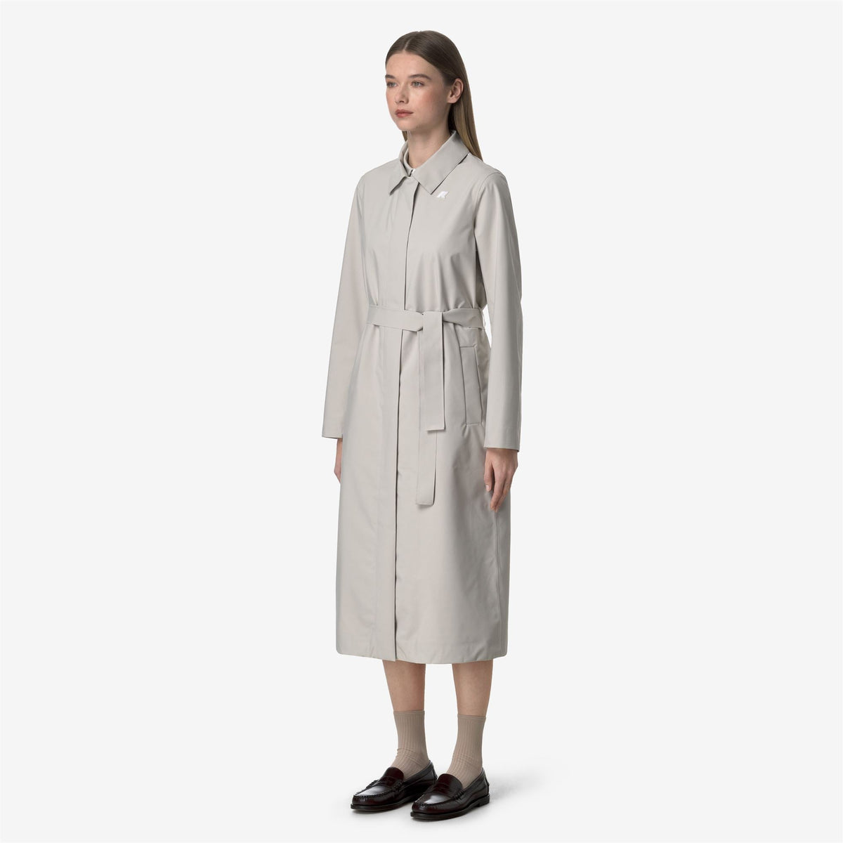 BARBRA STRETCH 2L - Vestes - Long - Femme - BEIGE LT