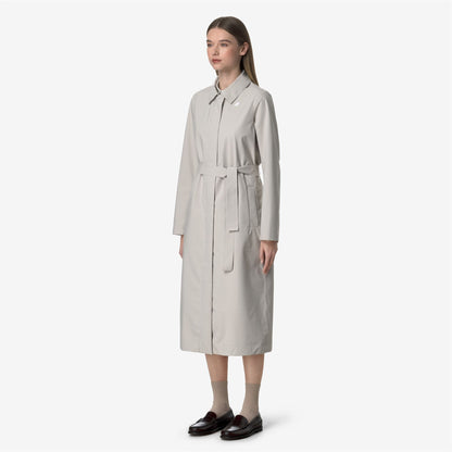 BARBRA STRETCH 2L - Vestes - Long - Femme - BEIGE LT