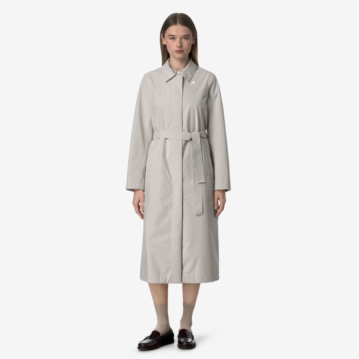 BARBRA STRETCH 2L - Vestes - Long - Femme - BEIGE LT
