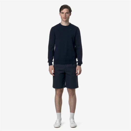SEVERE TWILL TECH - Shorts - Chino - Homme - Blue Depth
