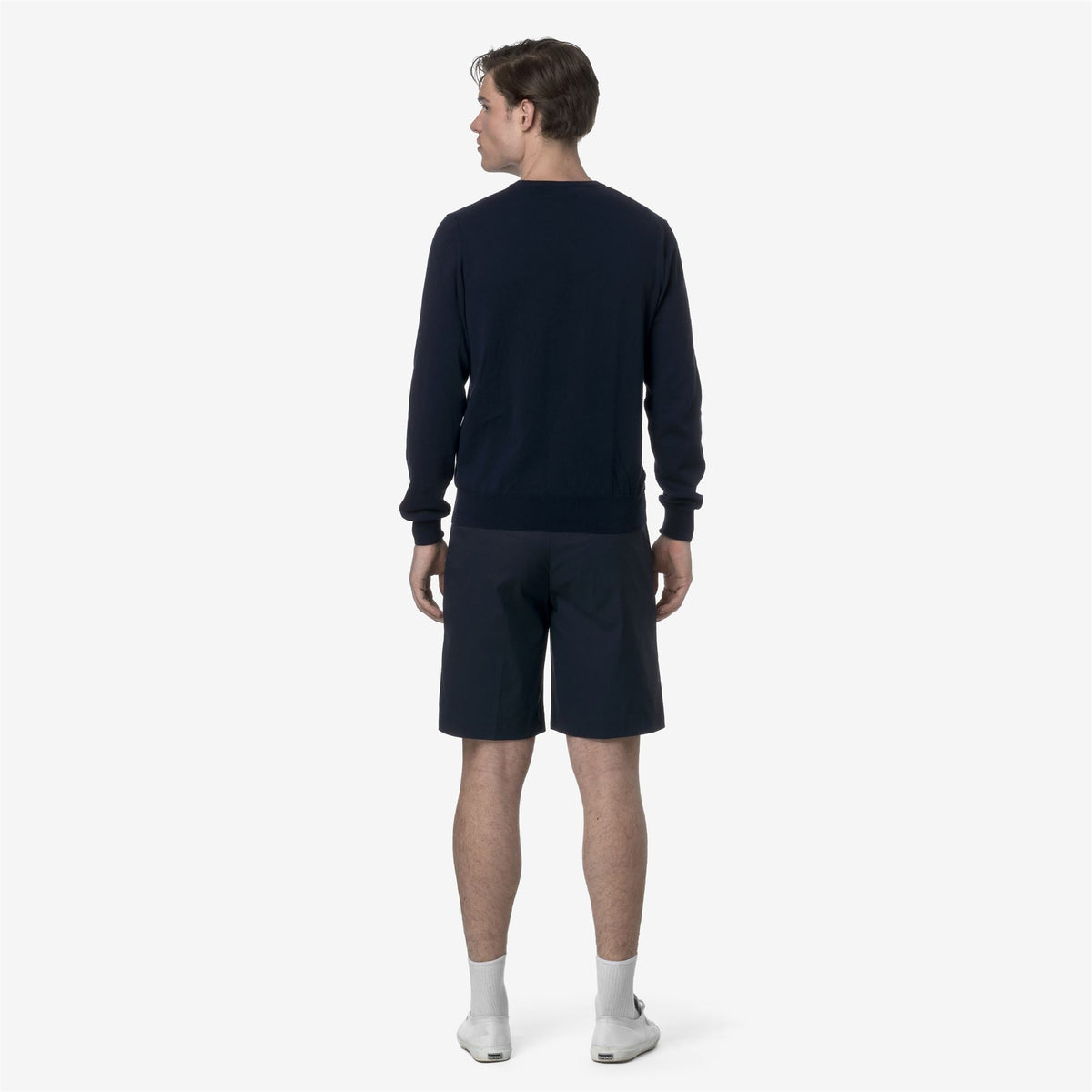 SEVERE TWILL TECH - Shorts - Chino - Homme - Blue Depth