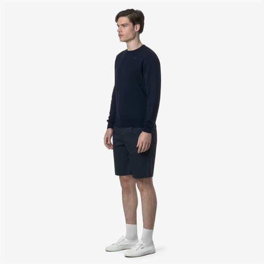 SEVERE TWILL TECH - Shorts - Chino - Homme - Blue Depth