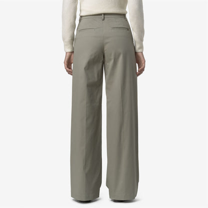 TYANNE TWILL TECH PEACH - Pantalon - Chino - Femme - Green Oak