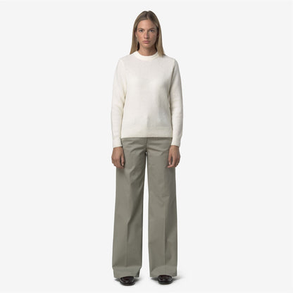 TYANNE TWILL TECH PEACH - Pantalon - Chino - Femme - Green Oak