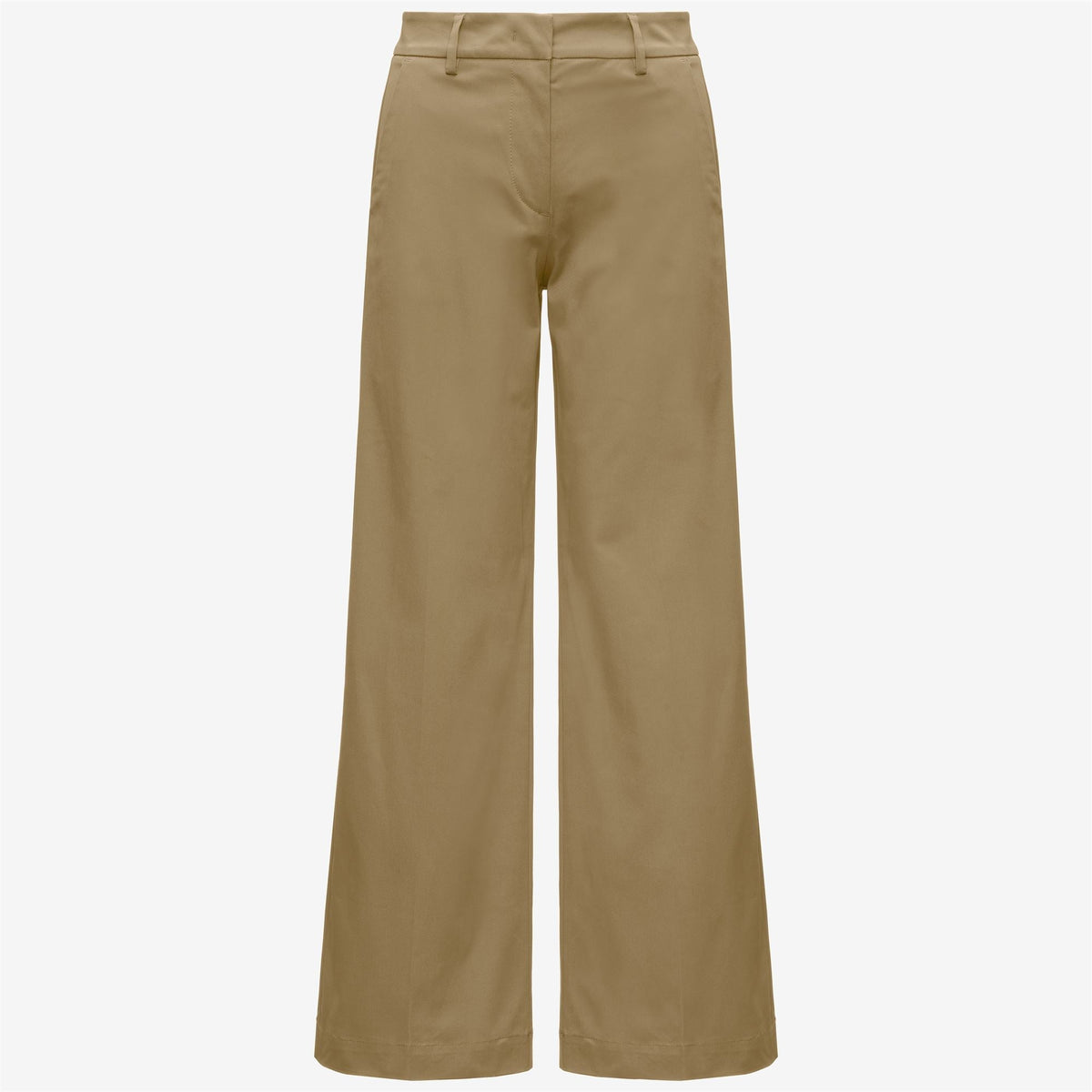 TYANNE TWILL TECH PEACH - Pantalon - Chino - Femme - Beige Khaki