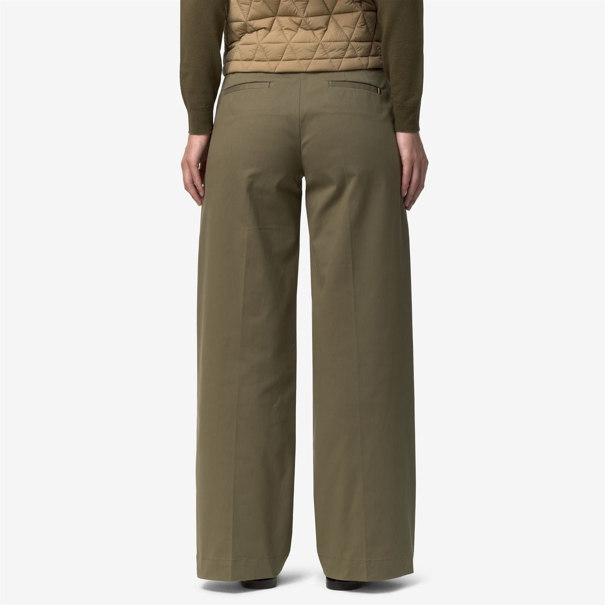 TYANNE TWILL TECH PEACH - Pantalon - Chino - Femme - Green Army