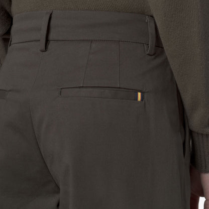 TYANNE TWILL TECH PEACH - Pantalon - Chino - Femme - Black Olive