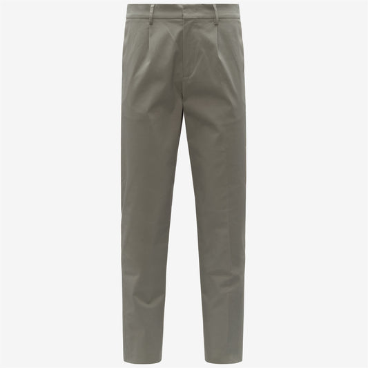 AILTON TWILL TECH PEACH - Pantalon - Chino - Homme - Green Oak