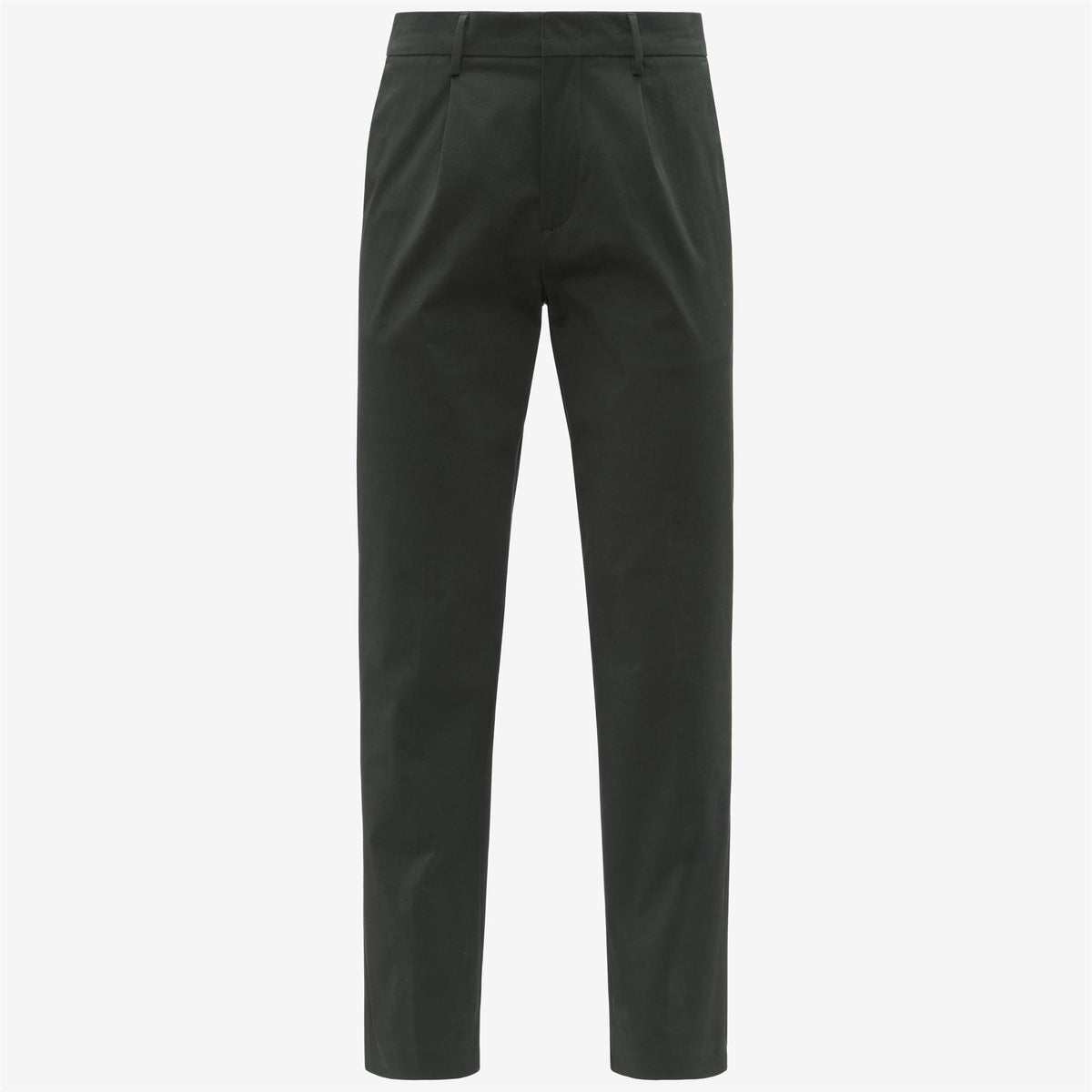 AILTON TWILL TECH PEACH - Pantalon - Chino - Homme - GREEN BLACKISH