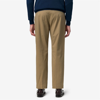 RALPH TWILL TECH PEACH - Pantalon - Chino - Homme - Beige Khaki
