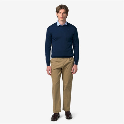 RALPH TWILL TECH PEACH - Pantalon - Chino - Homme - Beige Khaki