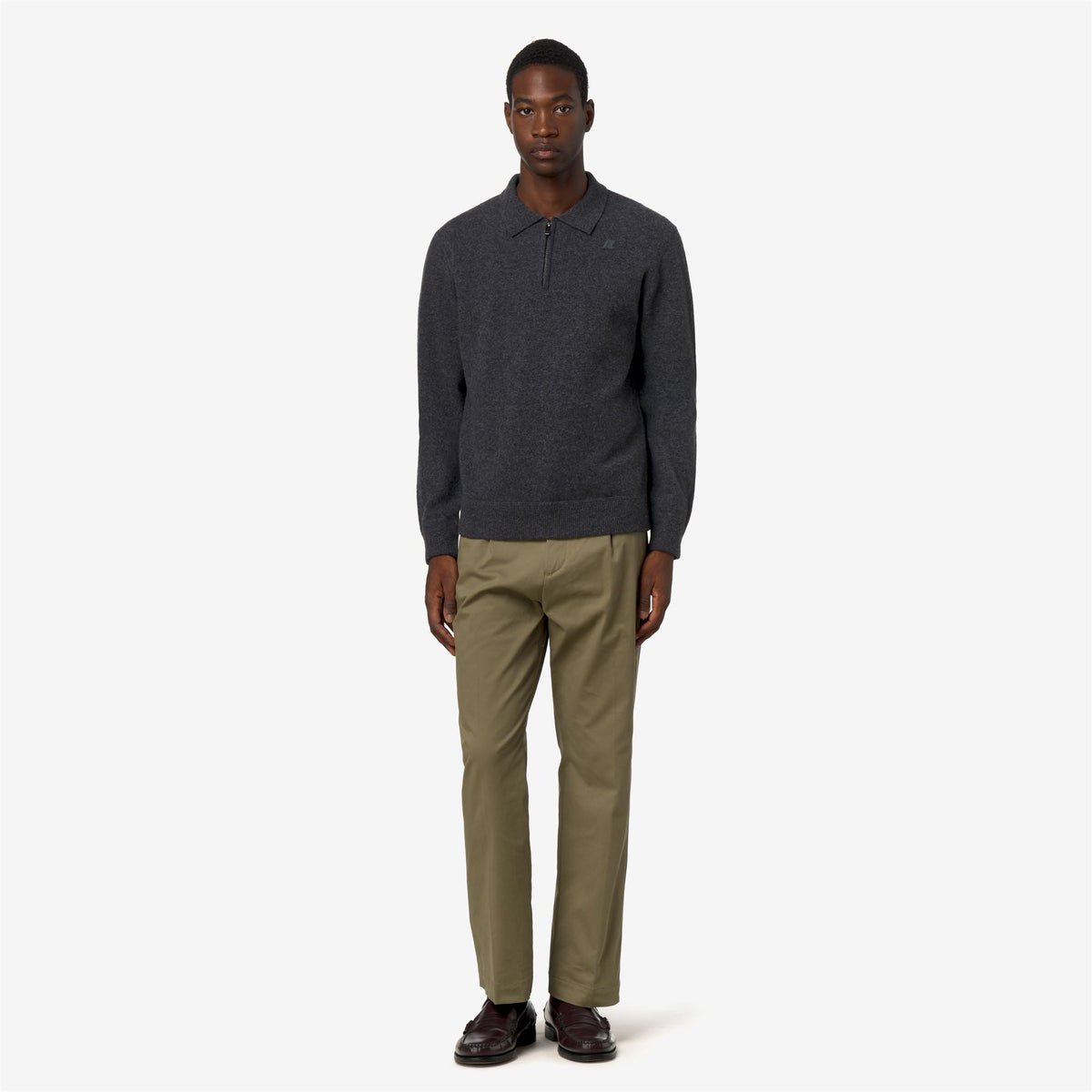 RALPH TWILL TECH PEACH - Pantalon - Chino - Homme - Green Army