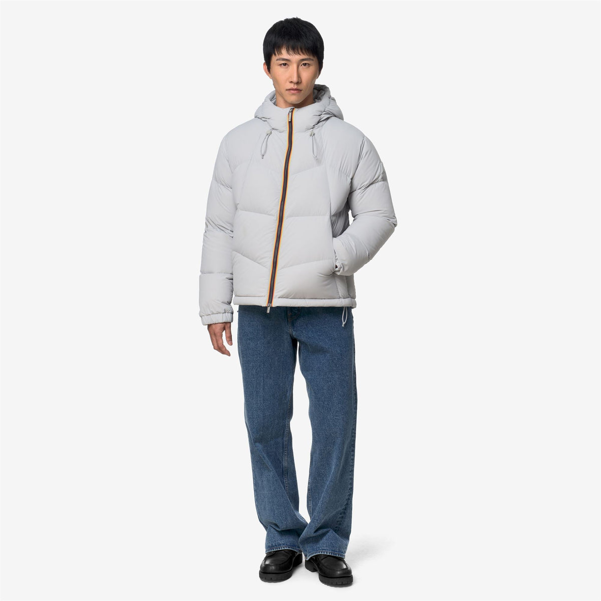 QUILL FANCY NYLON - Vestes - Court - Homme - Grey Ash