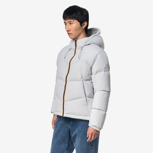 QUILL FANCY NYLON - Vestes - Court - Homme - Grey Ash