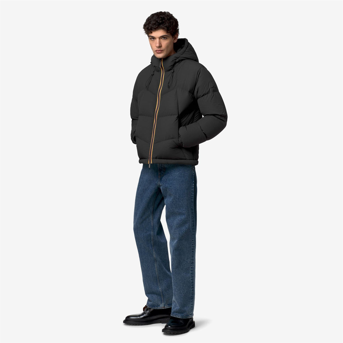 QUILL FANCY NYLON - Vestes - Court - Homme - Black Greyish