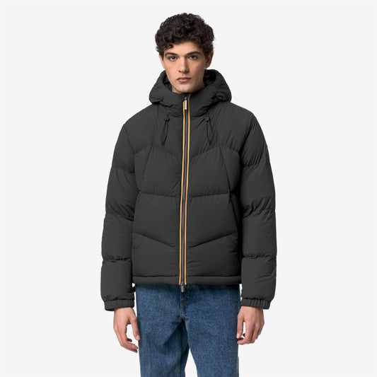 QUILL FANCY NYLON - Vestes - Court - Homme - Black Greyish
