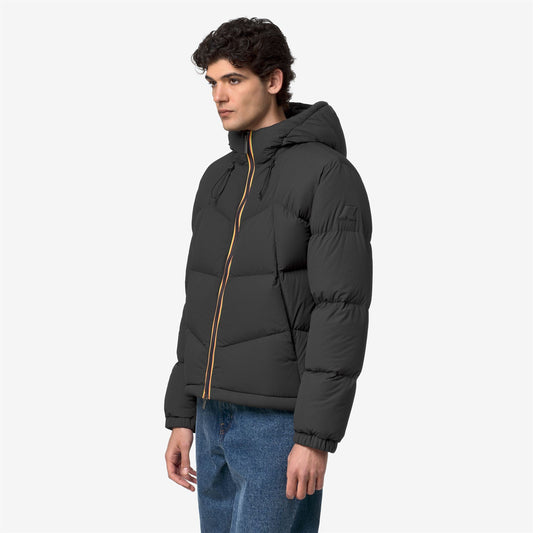 QUILL FANCY NYLON - Vestes - Court - Homme - Black Greyish