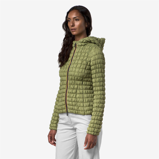 SHYDA TECH WARM - Vestes - Court - Femme - GREEN GOLD