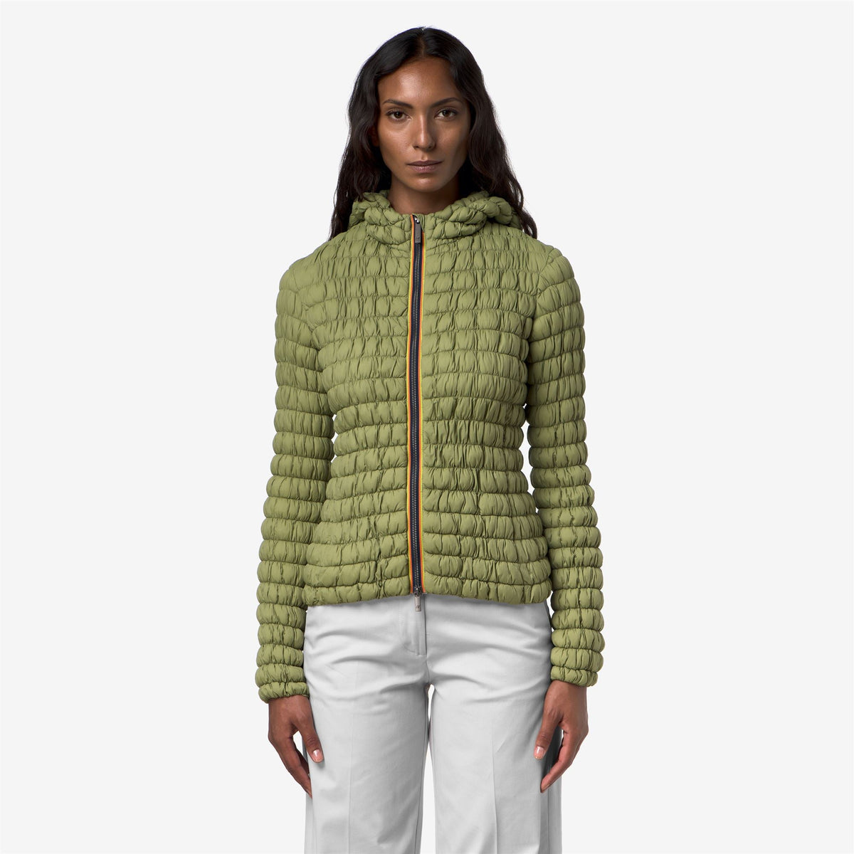 SHYDA TECH WARM - Vestes - Court - Femme - GREEN GOLD