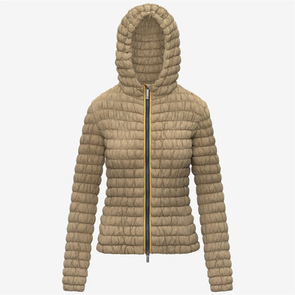 SHYDA TECH WARM - Vestes - Court - Femme - BEIGE KHAKI