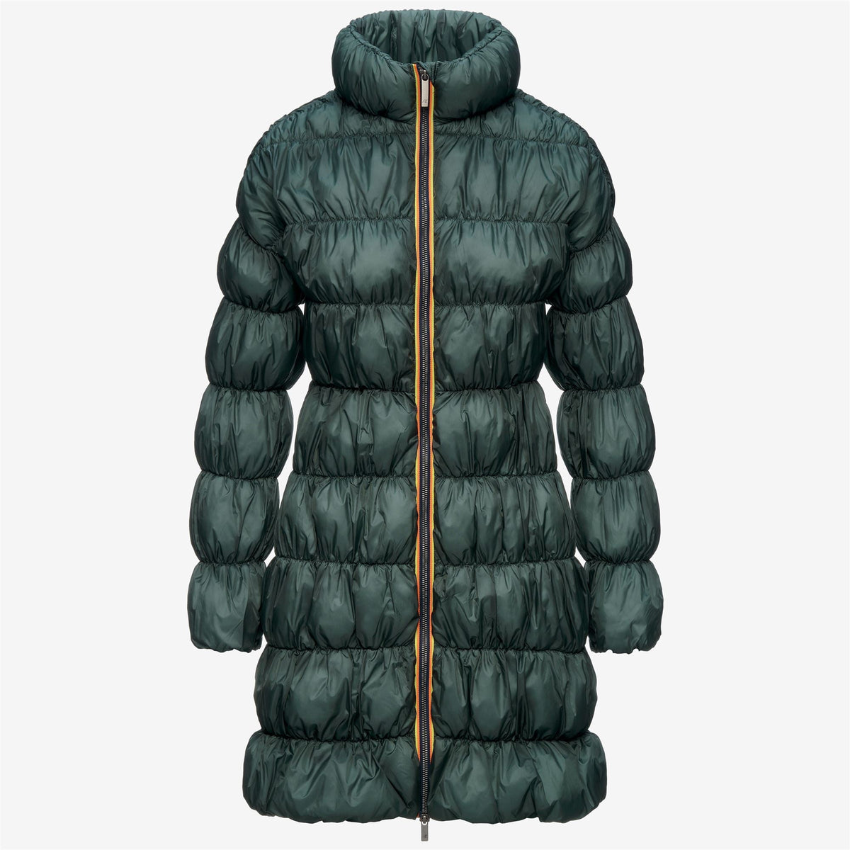 JIN MAXI RUFFLES - Vestes - Long - Femme - Green Balsam
