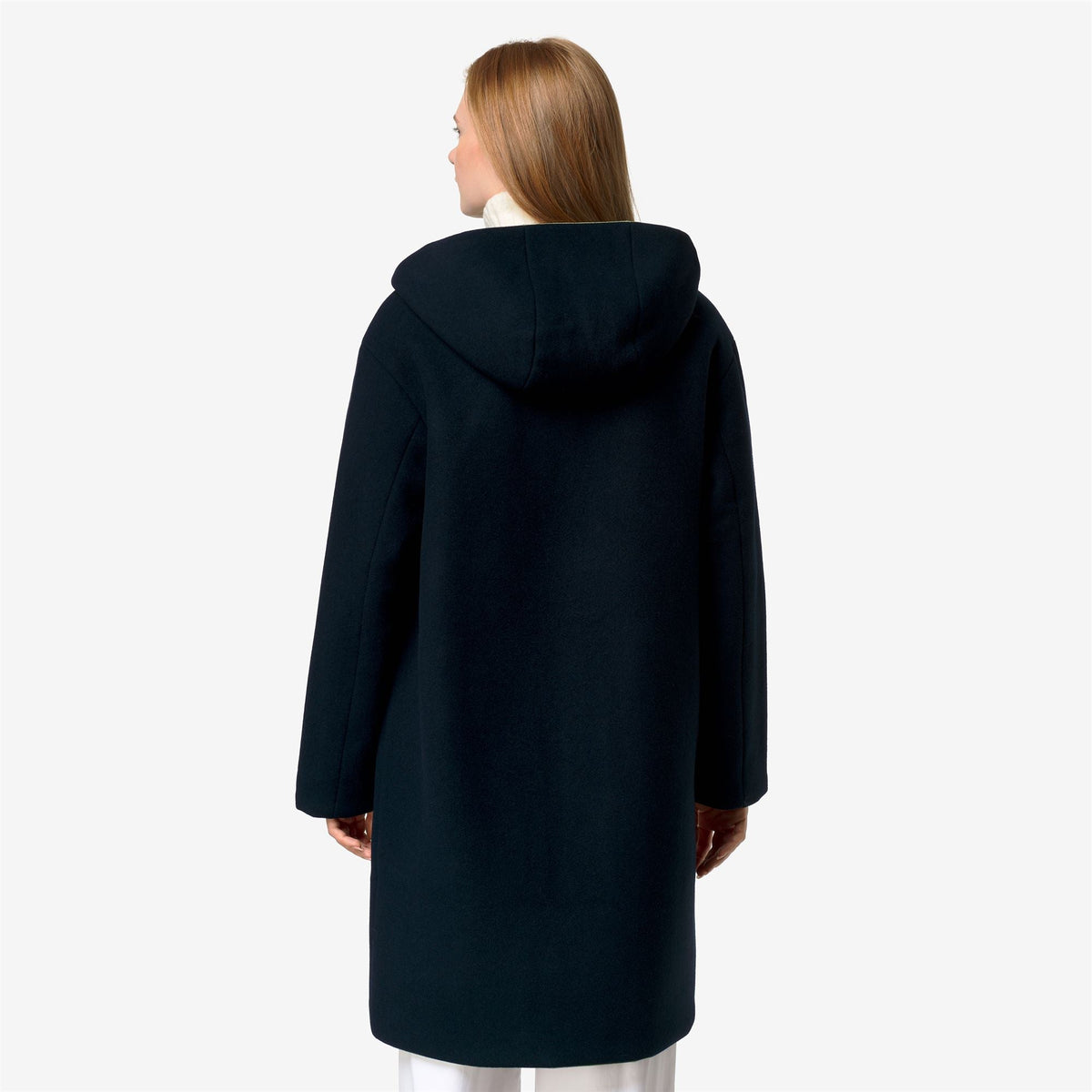SHALA WOOL BONDED DOUBLE - Vestes - Longueur 3/4 - Femme - Blue Depth-Green Gold