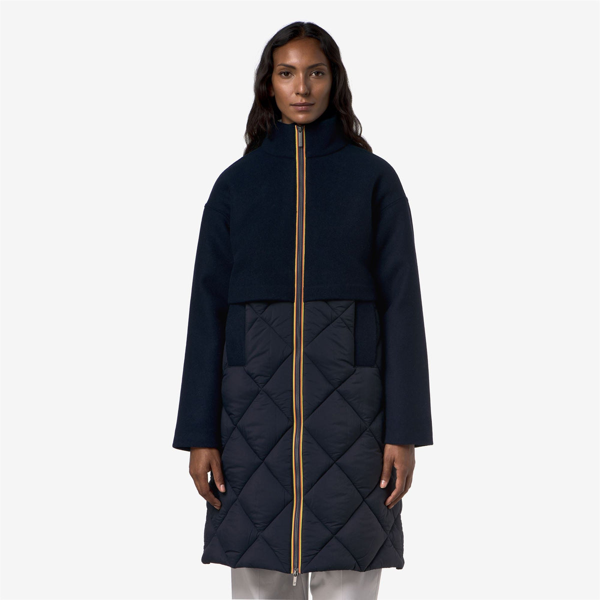 MINDY WOOL NYLON WARM - Vestes - Longueur 3/4 - Femme - Blue Depth