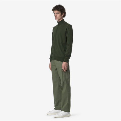 RALPH TWILL TECH - Pantalon - Chino - Homme - Green Lichen