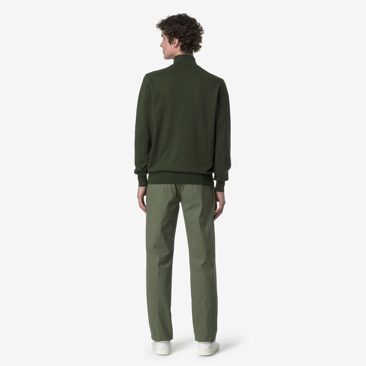 RALPH TWILL TECH - Pantalon - Chino - Homme - Green Lichen