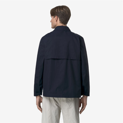 BROEN COTTON NYLON - Vestes - Court - Homme - Blue Depth