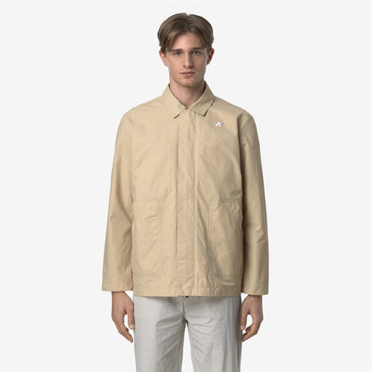 BROEN COTTON NYLON - Vestes - Court - Homme - Beige Rope