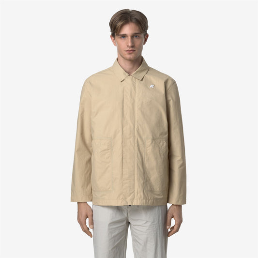 BROEN COTTON NYLON - Vestes - Court - Homme - Beige Rope