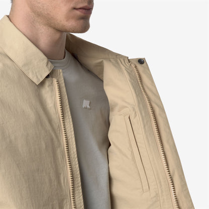 BROEN COTTON NYLON - Vestes - Court - Homme - Beige Rope