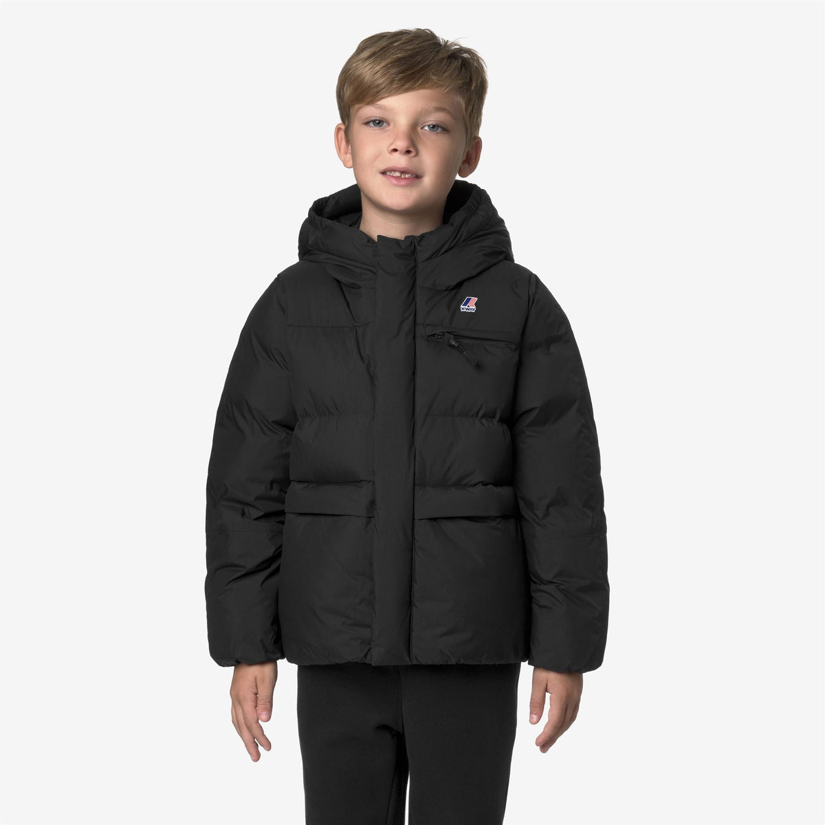 P. LE VRAI 4.0 AURELE HEAVY WARM - Vestes - Milieu - Enfant unisexe - Black Pure